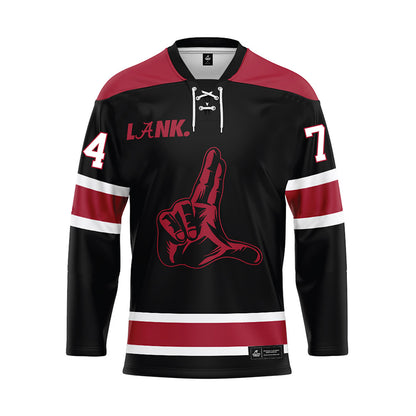 Alabama - NCAA Football : Kadyn Proctor - Black Hockey Jersey