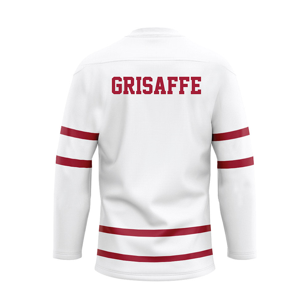 Alabama - NCAA Women's Rowing : Jayden Grisaffe - White Hockey Jersey