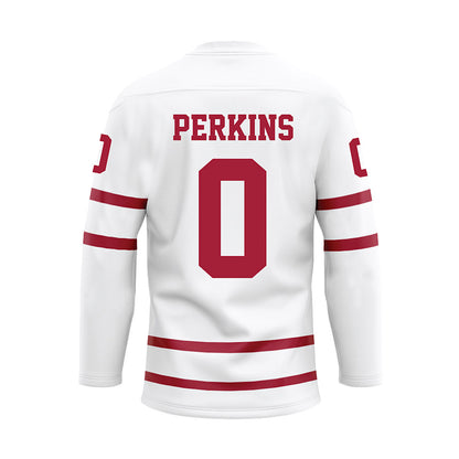 Alabama - NCAA Cheerleading : Aaliyah Perkins - White Hockey Jersey