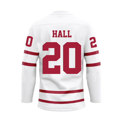 Alabama - NCAA Women's Soccer : Carys Hall - White Hockey Jersey