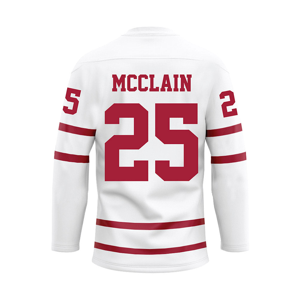 Alabama - Football Alumni : Rolando McClain - White Hockey Jersey