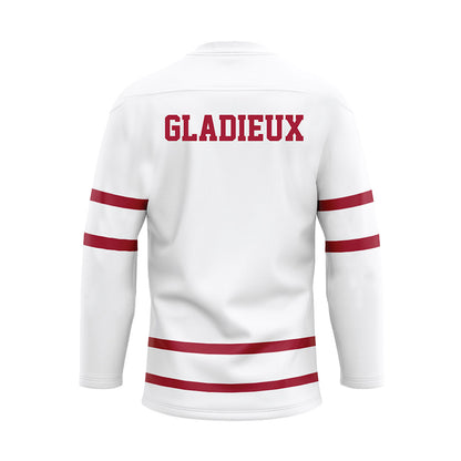 Alabama - NCAA Women's Gymnastics : Gabby Gladieux - White Hockey Jersey