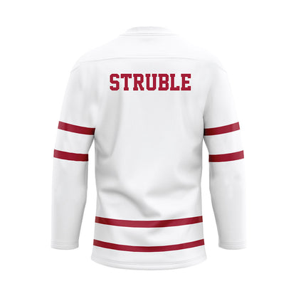 Alabama - NCAA Women's Rowing : Elizabeth Struble - White Hockey Jersey