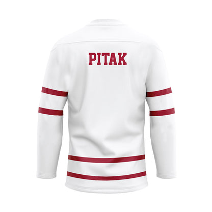 Alabama - NCAA Women's Tennis : Aleksandra Pitak - White Hockey Jersey