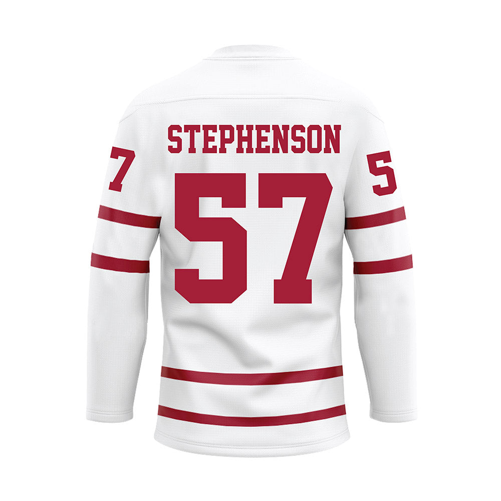 Alabama - Football Alumni : Dwight Stephenson - White Hockey Jersey