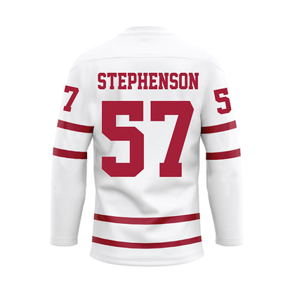 Alabama - Football Alumni : Dwight Stephenson - White Hockey Jersey