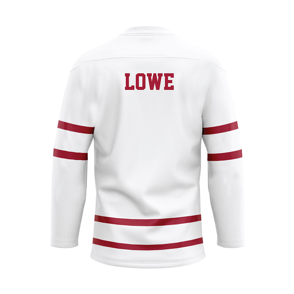 Alabama - NCAA Women's Rowing : Lauren Lowe - White Hockey Jersey