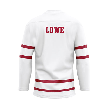 Alabama - NCAA Women's Rowing : Lauren Lowe - White Hockey Jersey