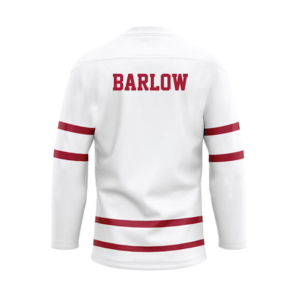 Alabama - NCAA Women's Rowing : Halye Barlow - White Hockey Jersey