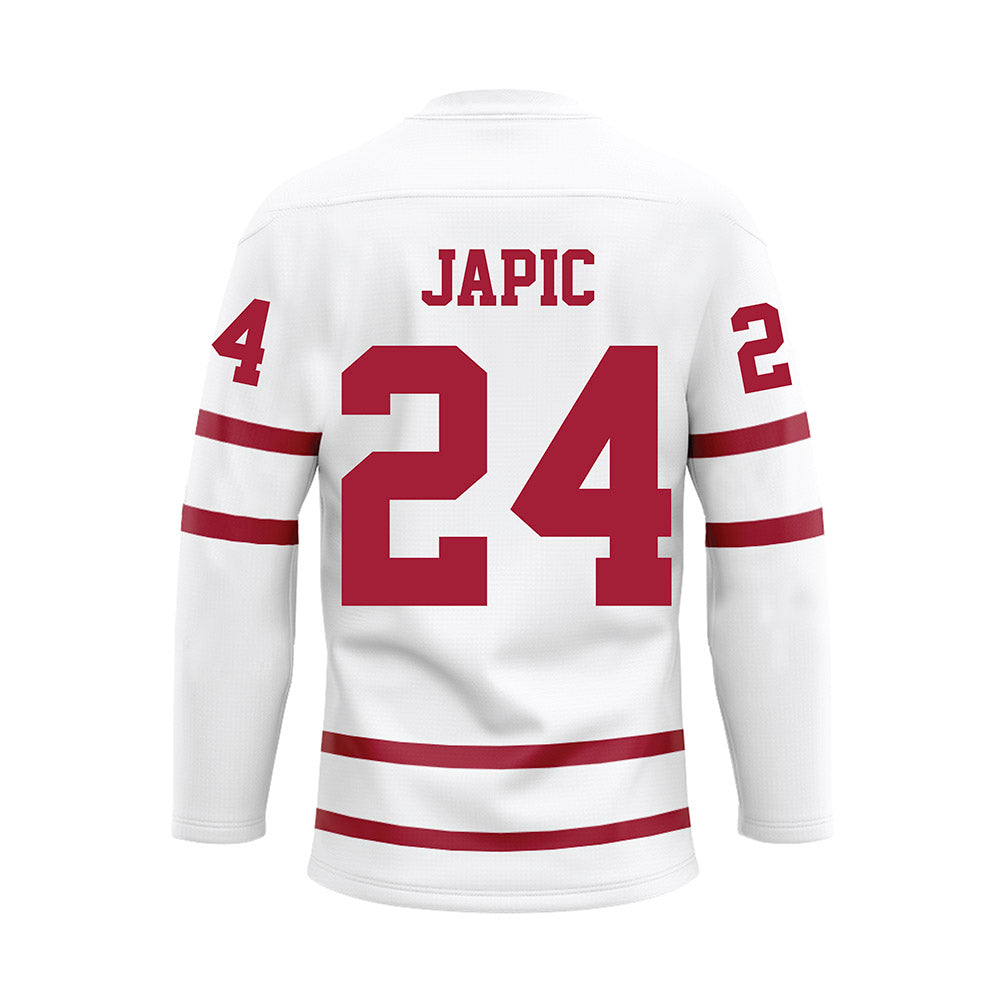 Alabama - NCAA Women's Soccer : Sydney Japic - White Hockey Jersey