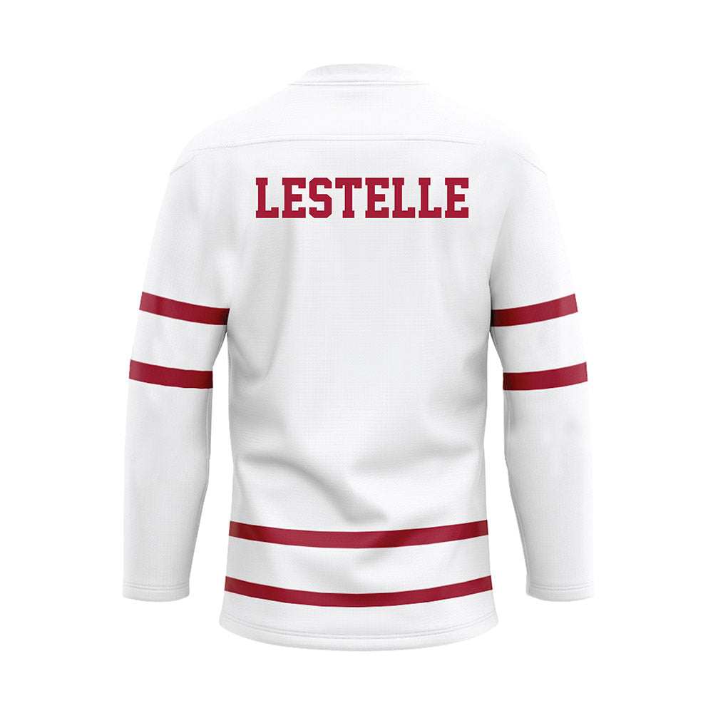 Alabama - NCAA Women's Rowing : Olivia Lestelle - White Hockey Jersey