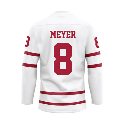 Alabama - NCAA Women's Soccer : Lexi Meyer - White Hockey Jersey