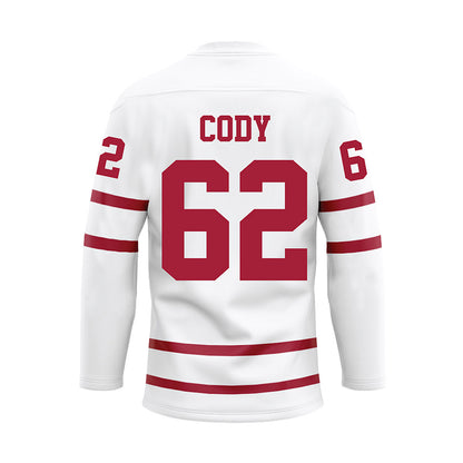 Alabama - Football Alumni : Terrence Cody - White Hockey Jersey