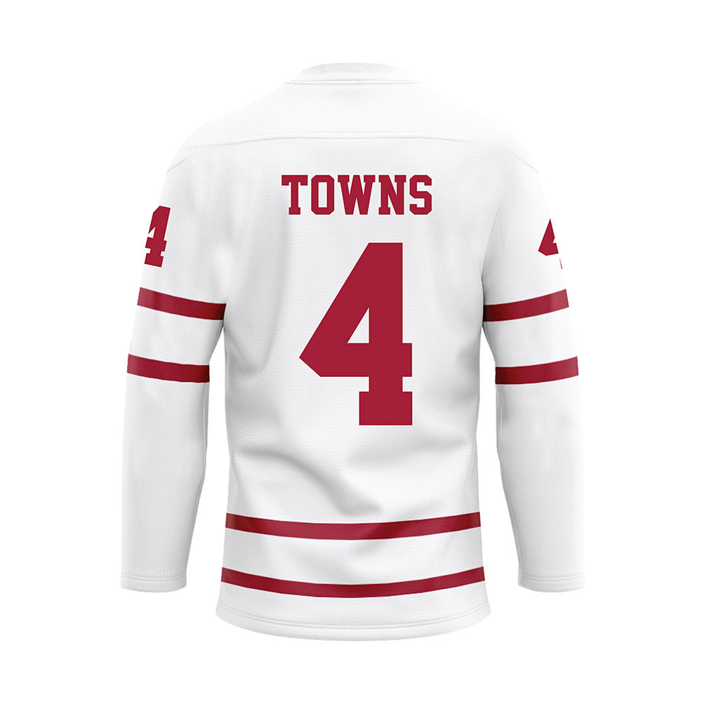 Alabama - NCAA Women's Volleyball : Jordyn Towns - White Hockey Jersey