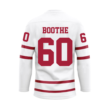 Alabama - Football Alumni : Vince Boothe - White Hockey Jersey