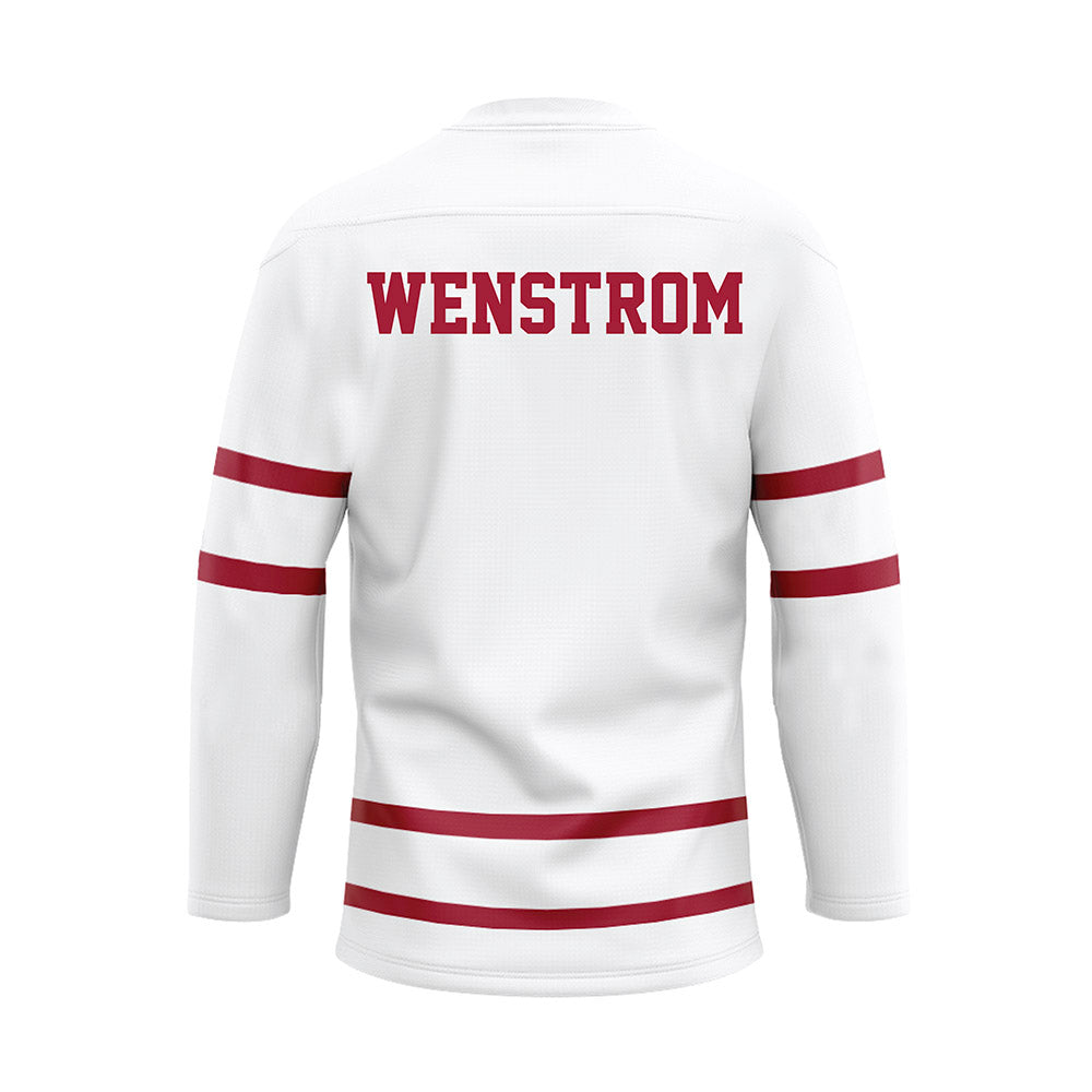 Alabama - NCAA Women's Rowing : Sydney Wenstrom - White Hockey Jersey