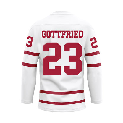 Alabama - Mens Basketball Alumni : Mark Gottfried - White Hockey Jersey