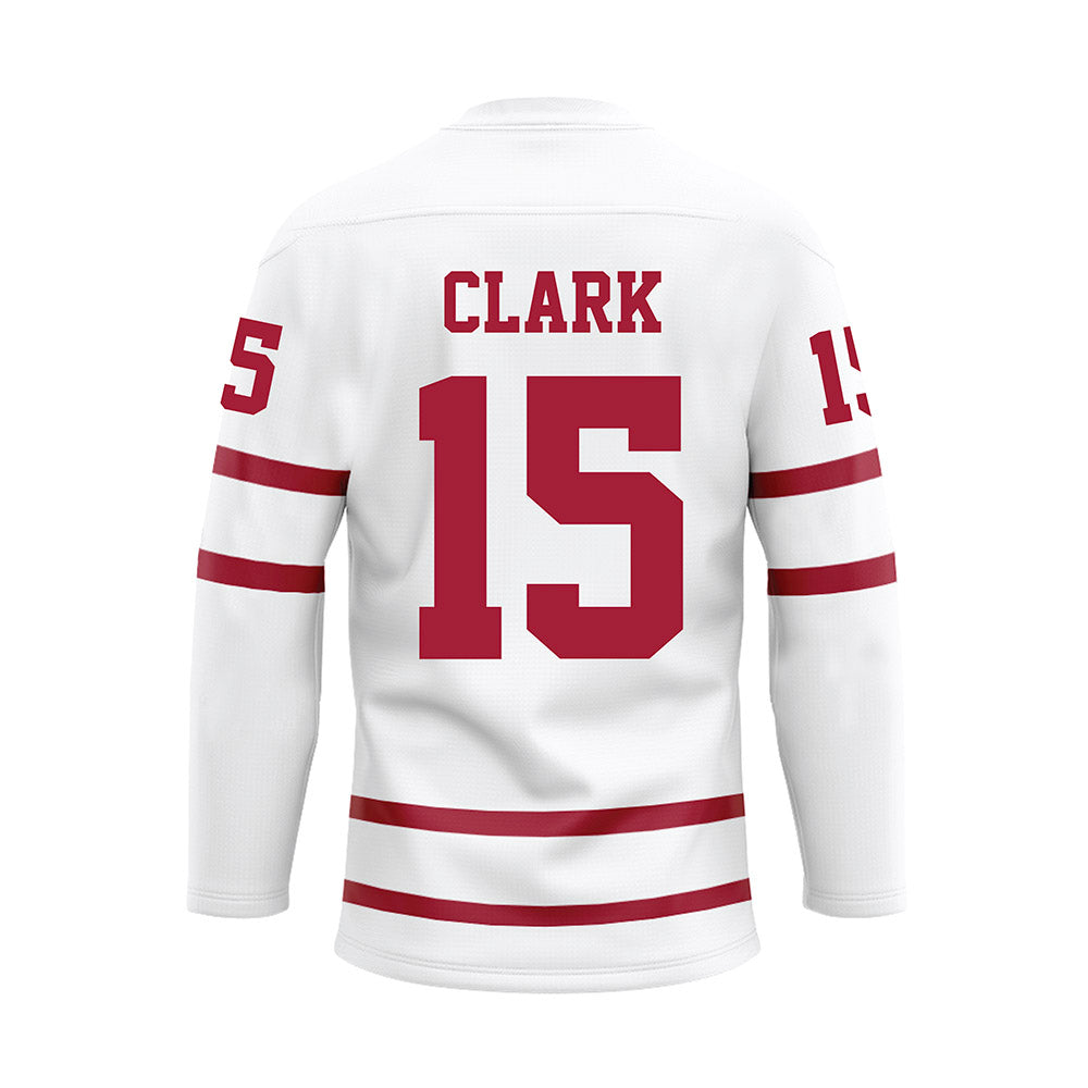 Alabama - NCAA Softball : Kendal Clark - White Hockey Jersey