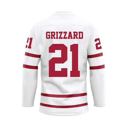 Alabama - Mens Basketball Alumni : Rod Grizzard - White Hockey Jersey