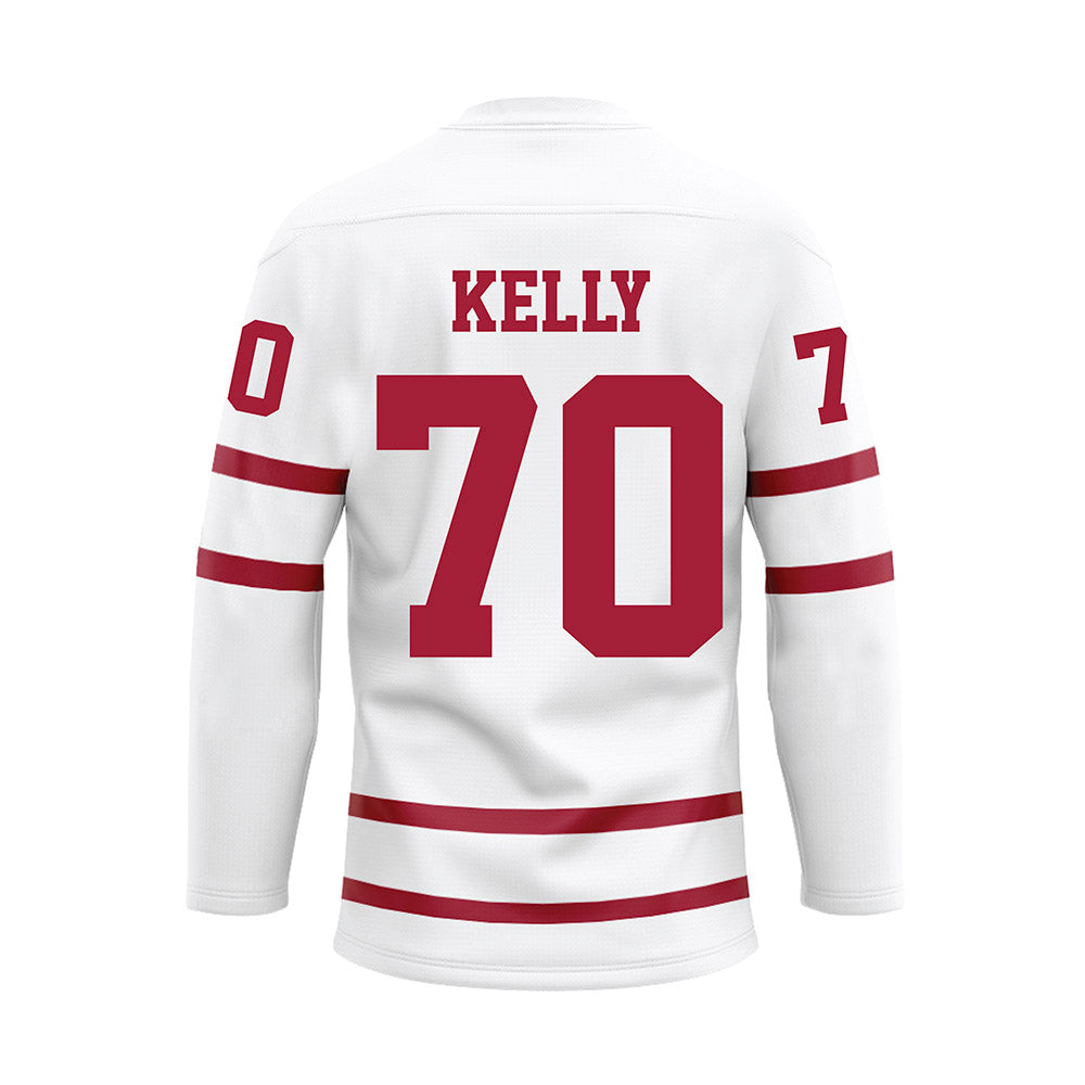 Alabama - Football Alumni : Ryan Kelly - White Hockey Jersey