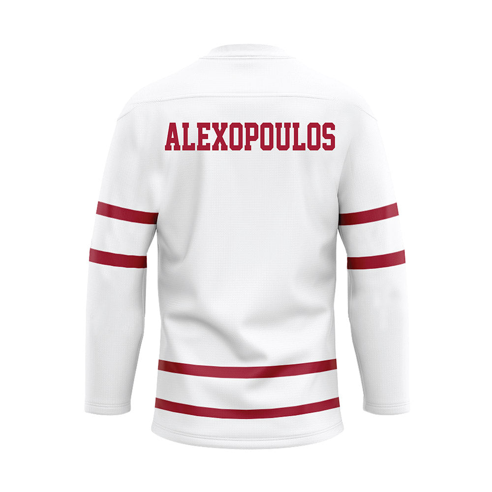 Alabama - NCAA Women's Rowing : Eleanor Alexopoulos - White Hockey Jersey