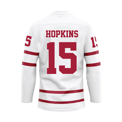 Alabama - NCAA Women's Volleyball : Lily Hopkins - White Hockey Jersey