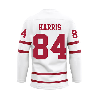 Alabama - Football Alumni : Joe Dale Harris - White Hockey Jersey