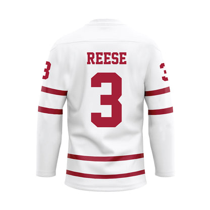 Alabama - Mens Basketball Alumni : Alex Reese - White Hockey Jersey