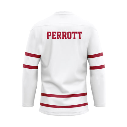 Alabama - NCAA Women's Rowing : Ashley Perrott - White Hockey Jersey