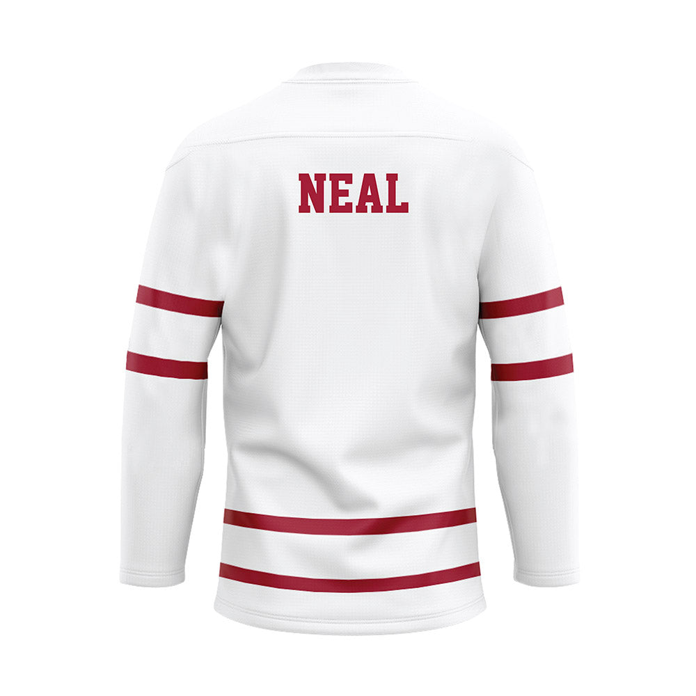 Alabama - NCAA Women's Rowing : Abby Neal - White Hockey Jersey