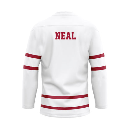 Alabama - NCAA Women's Rowing : Abby Neal - White Hockey Jersey