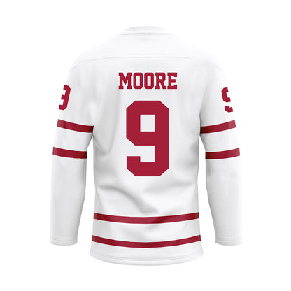 Alabama - Womens Volleyball Alumni : Andrea Moore - White Hockey Jersey