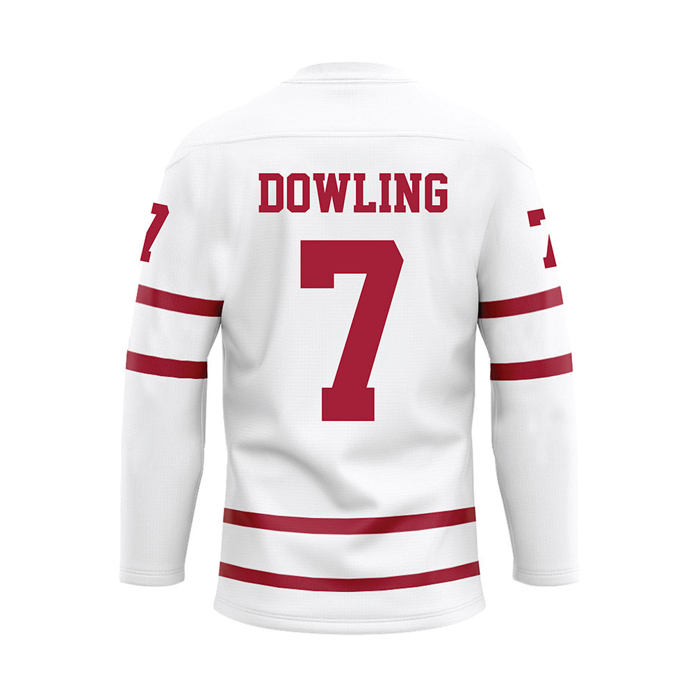 Alabama - Softball Alumni : Bailey Dowling - White Hockey Jersey