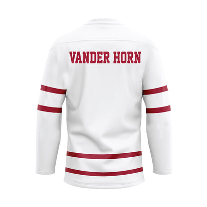 Alabama - NCAA Women's Rowing : Taylor Vander Horn - White Hockey Jersey