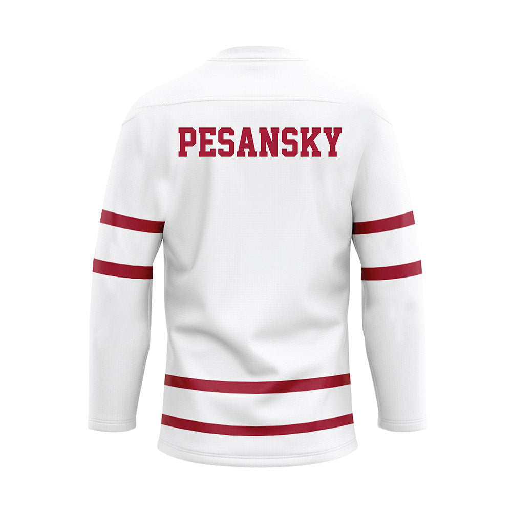 Alabama - NCAA Women's Rowing : Abby Pesansky - White Hockey Jersey