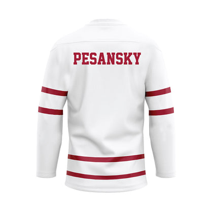 Alabama - NCAA Women's Rowing : Abby Pesansky - White Hockey Jersey