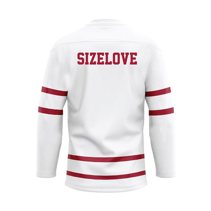 Alabama - NCAA Women's Rowing : Ashley Sizelove - White Hockey Jersey