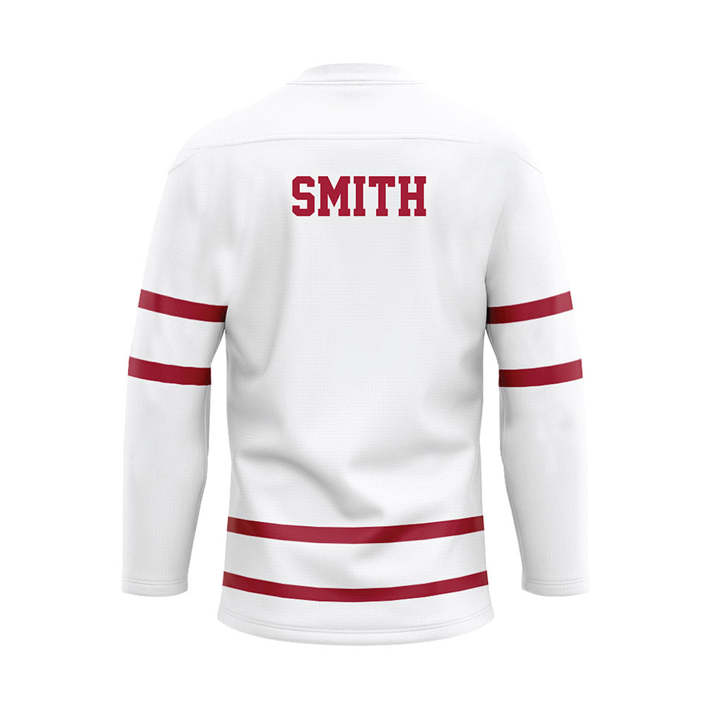 Alabama - NCAA Women's Rowing : Nadia Smith - White Hockey Jersey