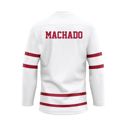 Alabama - NCAA Women's Gymnastics : Cameron Machado - White Hockey Jersey