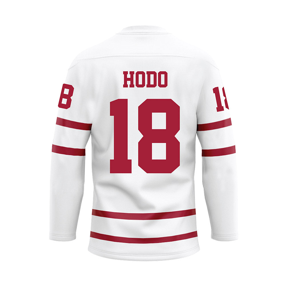 Alabama - NCAA Baseball : Will Hodo - White Hockey Jersey