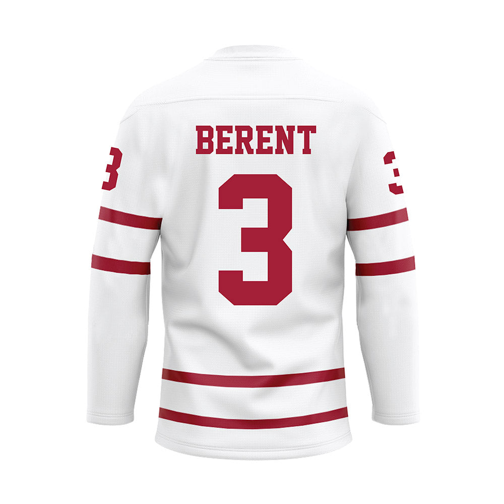 Alabama - NCAA Women's Volleyball : Allison Berent - White Hockey Jersey-1