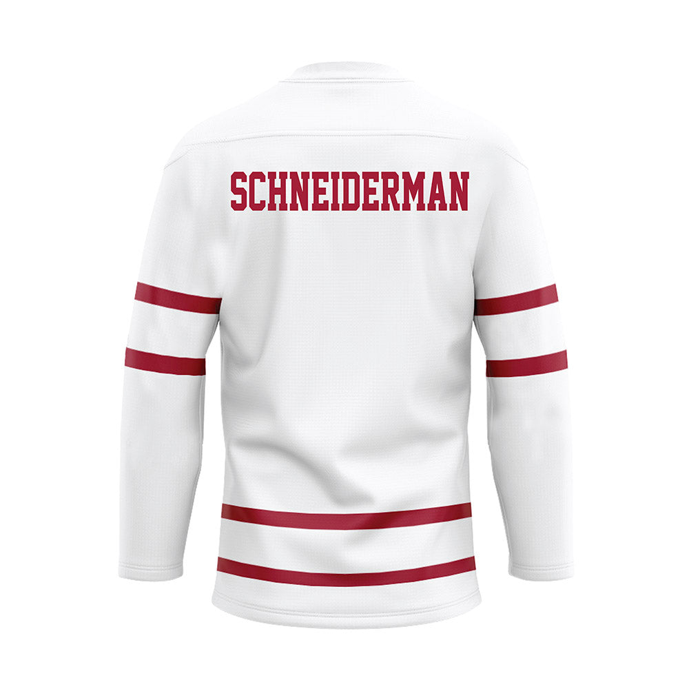 Alabama - NCAA Women's Rowing : Lauren Schneiderman - White Hockey Jersey