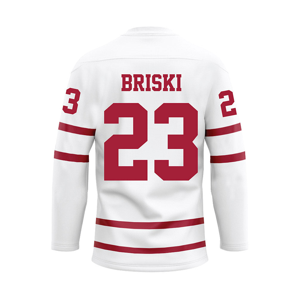 Alabama - NCAA Softball : Jocelyn Briski - White Hockey Jersey