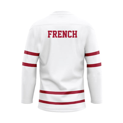 Alabama - NCAA Women's Rowing : Dani French - White Hockey Jersey