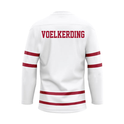 Alabama - NCAA Women's Rowing : Emma Voelkerding - White Hockey Jersey