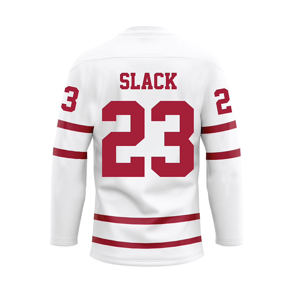 Alabama - Womens Volleyball Alumni : Brigitte Slack - White Hockey Jersey