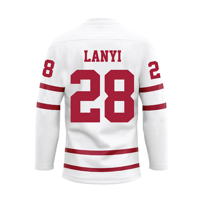 Alabama - NCAA Women's Soccer : Ellie Lanyi - White Hockey Jersey