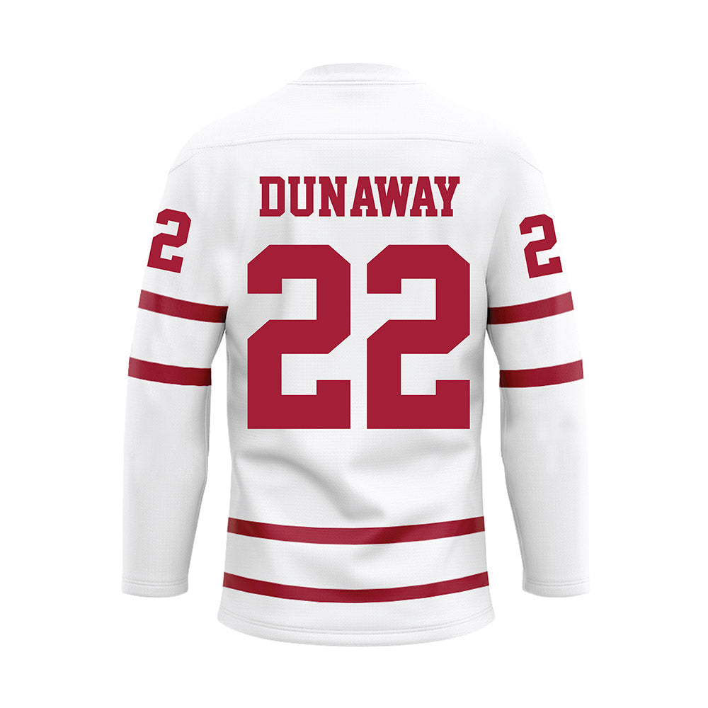 Alabama - NCAA Women's Volleyball : Kyla Dunaway - White Hockey Jersey