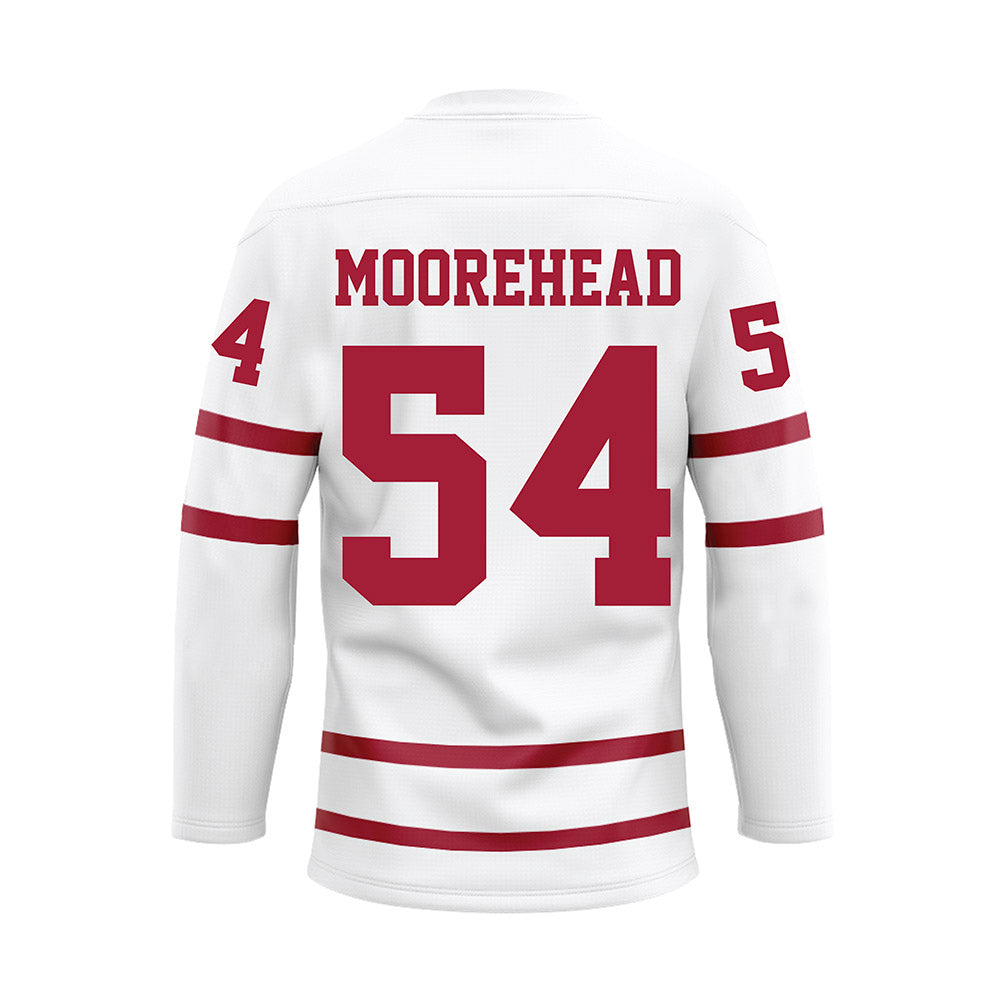 Alabama - Football Alumni : Kindal Moorehead - White Hockey Jersey