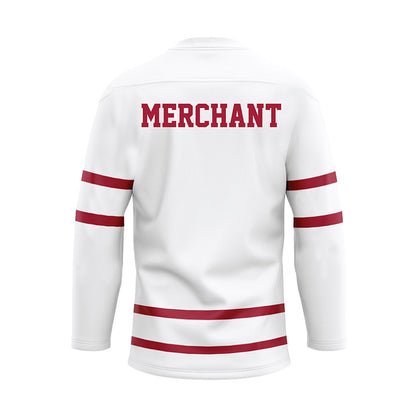 Alabama - NCAA Women's Rowing : Lilyanna Merchant - White Hockey Jersey